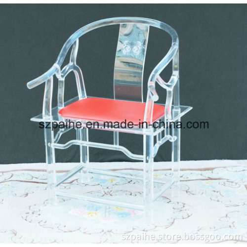 Acrylic Classic Chair with Armrest
